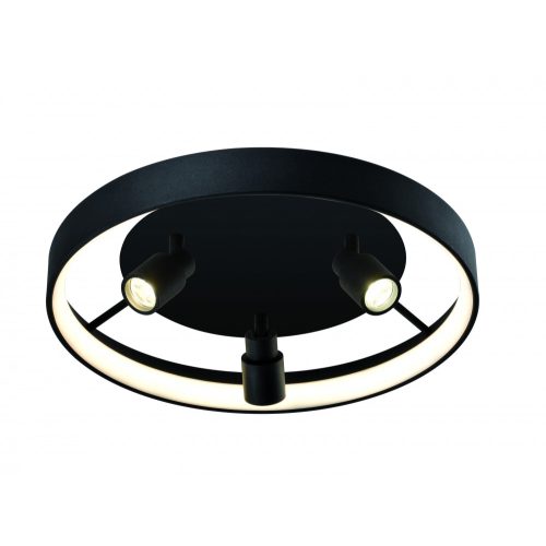 Viokef DENIS black ceiling lamp