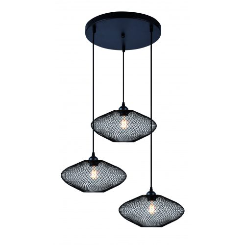 Viokef ELECTRA black pendant