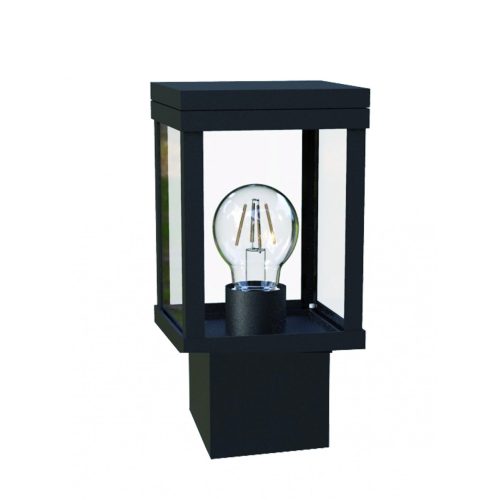 Viokef KEROS black outdoor floor lamp