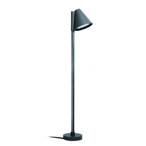 Viokef GILBERT gray outdoor floor lamp