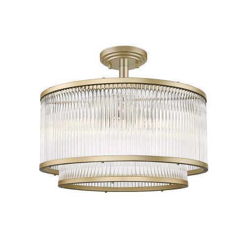 Viokef KAROLINA gold ceiling lamp