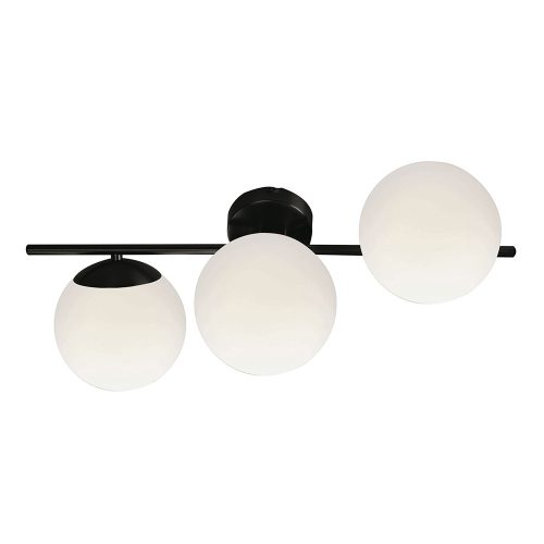 Viokef FLORIS black wall lamp