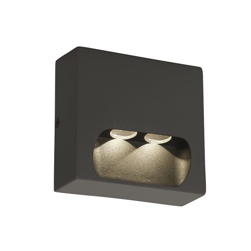 VIOKEF Wall Lamp dark Grey L:100 Poros - VIO-4261401