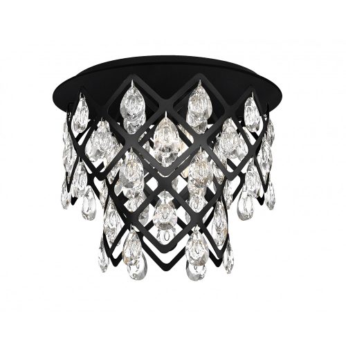 Viokef Dominic black ceiling lamp