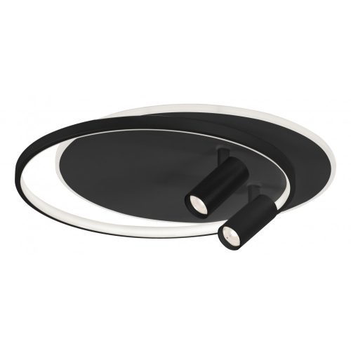 Viokef SMART black ceiling lamp