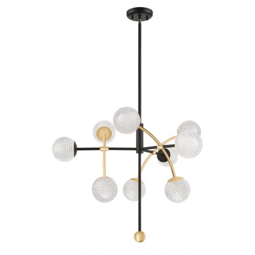 Viokef DIAMOND gold chandelier