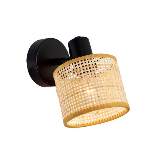 Viokef ERICA black wall lamp