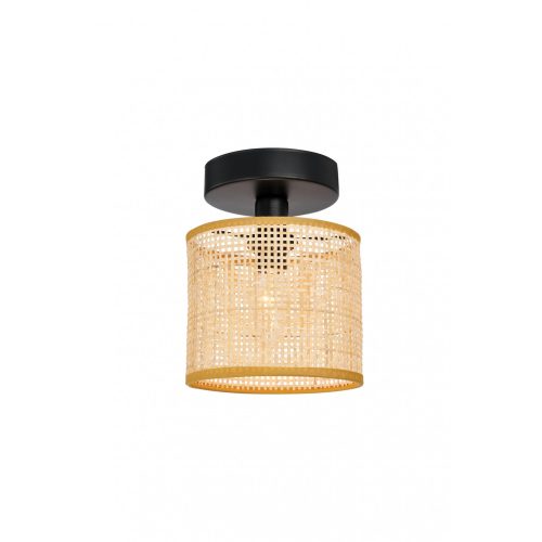 Viokef ERICA black ceiling lamp