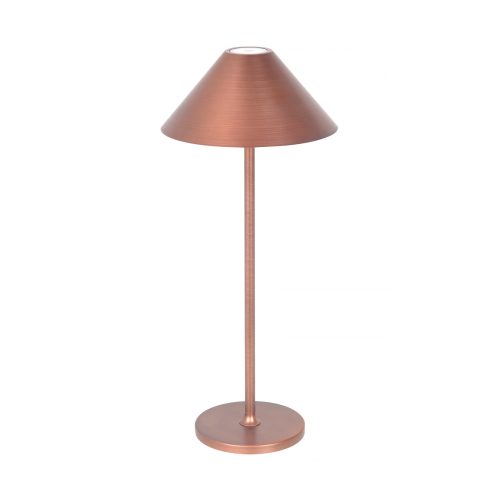 Viokef CONE copper table lamp