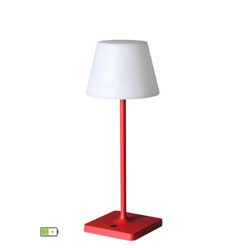 VIOKEF Table Lamp Red Happy - VIO-4276102