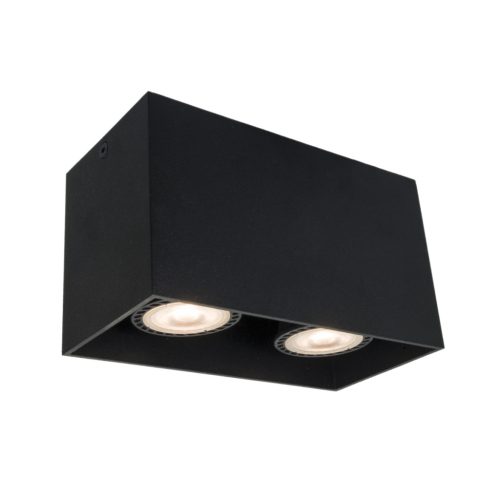 VIOKEF 2/L Ceiling Light Black Dice - VIO-4279801