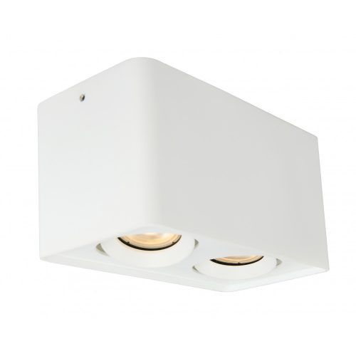 Viokef ARION white ceiling lamp