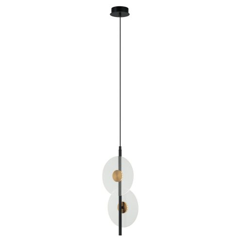 Viokef SUN black pendant