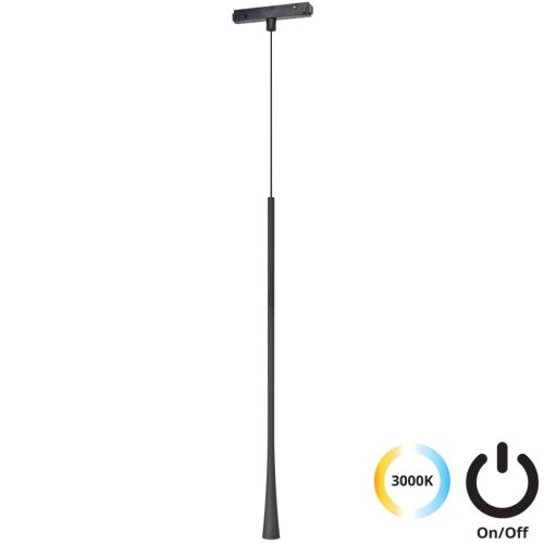 VIOKEF Pendant track Black 6W Magnetic - VIO-4282300