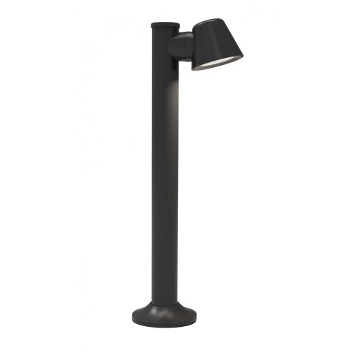 Viokef MARC black outdoor floor lamp