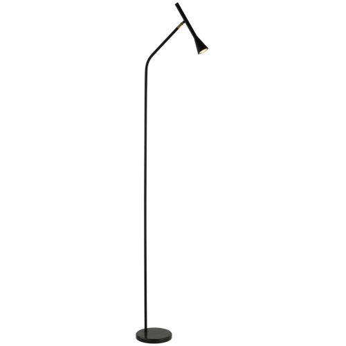 Viokef MELODY black indoor floor lamp