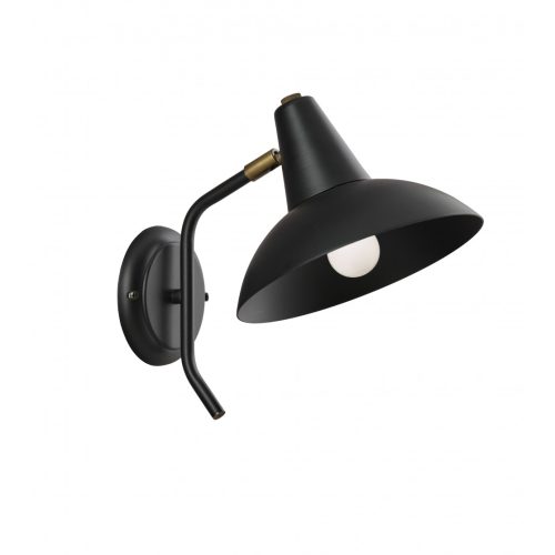 Viokef JAMES black wall lamp