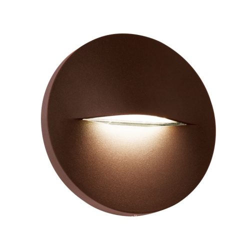 VIOKEF Wall Lamp Brown Round D140 Vita - VIO-4298301