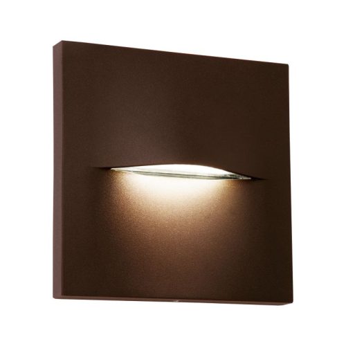 VIOKEF Wall Lamp Rusty Brown Square 140x140 Vita - VIO-4298401