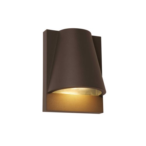 Viokef LORKA brown outdoor wall lamp