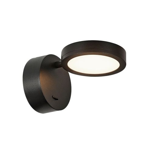 Viokef EDEN black outdoor wall lamp